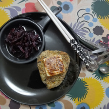 26/45 おにぎりで世界を変える 【クリチのっけ&炙りおにぎり/bordeaux大根】