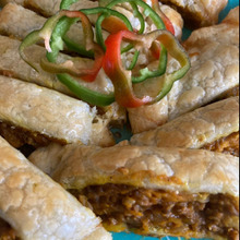 かぼちゃの煮つけが余ったらパンプキンミートパイ♪