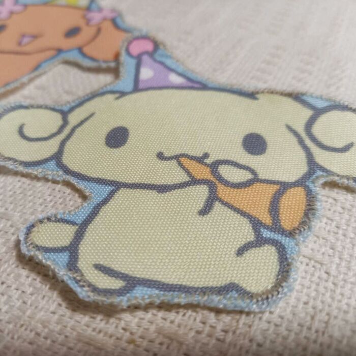 ワッペンはハンカチでもなんでも作れる