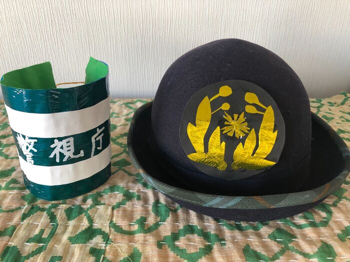 今年は手作り警察官