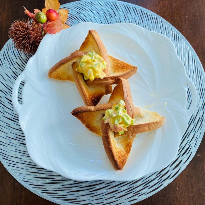 アレンジ次第でおもしろい!美味しい!手裏剣パン