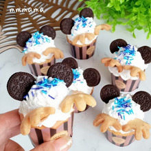 ミッキーのカップケーキ♡2023ディズニーハロウィン『スプーキー“Boo!”』バージョン