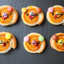 ぐるぐるパンプキンパイ★カラフル血みどろゾンビベア