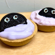 オレオモンスターのカラフルタルト!5分で簡単♪