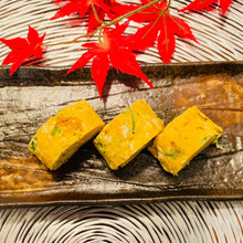 麺つゆを使って青ねぎ入りだし巻き卵