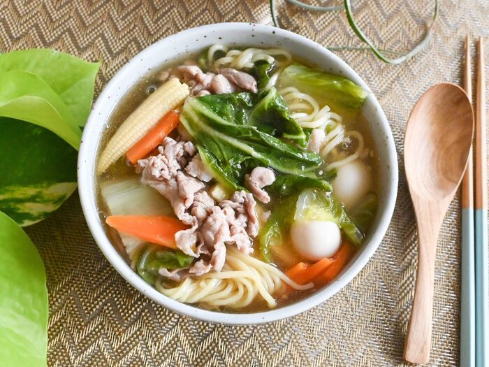 【ラーメンレシピ】アツアツ♪五目あんかけラーメン