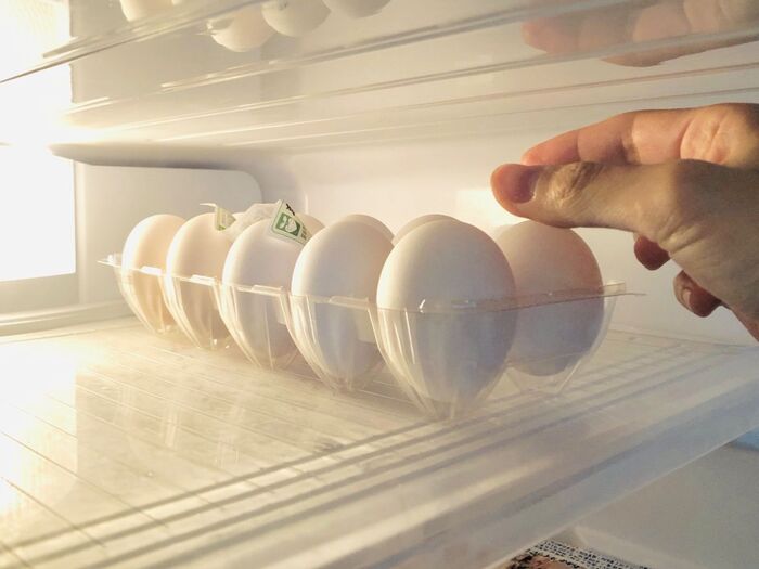 【卵パック】の『冷蔵庫収納方法』フタ、そもそも必要ですか?
