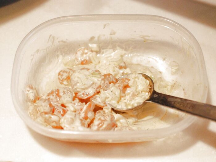 サンドウィッチの具を作ります