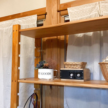 捨てずにリメイク!チュニックがふわりとしたカーテンになりました。