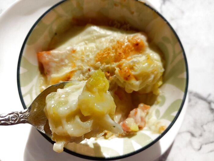 材料・作り方シンプルで簡単!!さつまいものグラタン♡秋の味覚を満喫♪