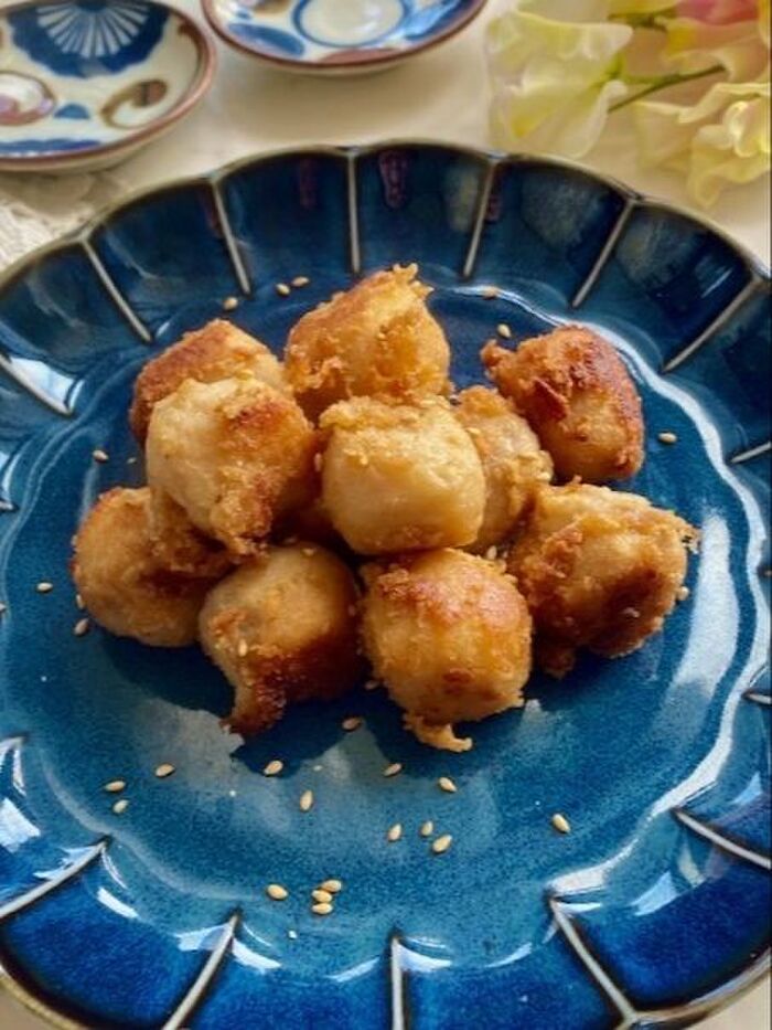 味付き里いもで時短簡単あと一品 里いものフライ