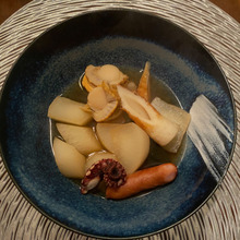 圧力鍋で!大根の熱々おでん