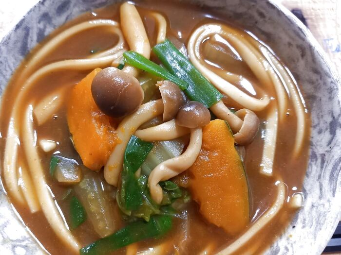 和だし香るカレーうどん