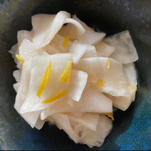 この季節、柚子があったら柚子大根♪