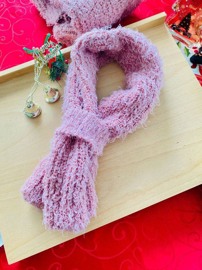 超簡単!編まずにできる、あったかポカポカマフラーの作り方♪