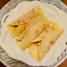 タバスコでピリッと包み焼き♪