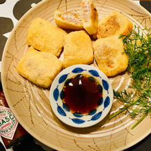 タバスコを効かせた油揚げ餃子