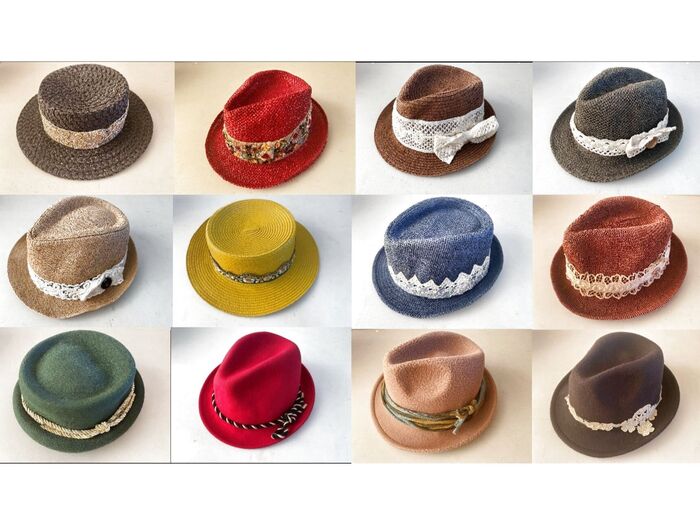 帽子をカスタマイズして、ますますお気に入りに。