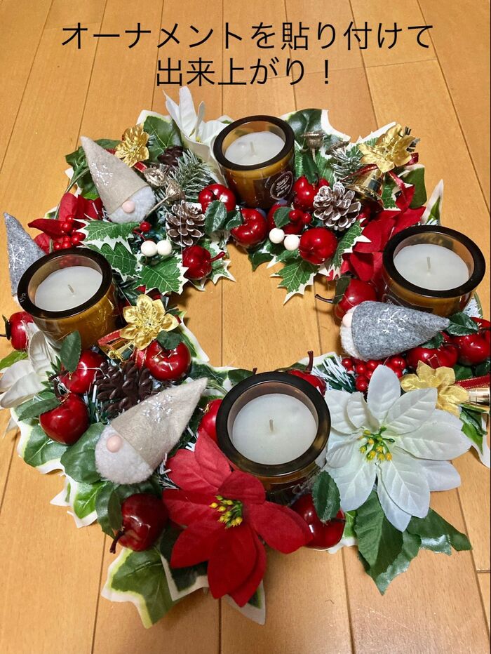 色々貼り付けて出来上がり!