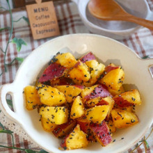 フライパンで作る♪塩バターのコロコロスイートポテト