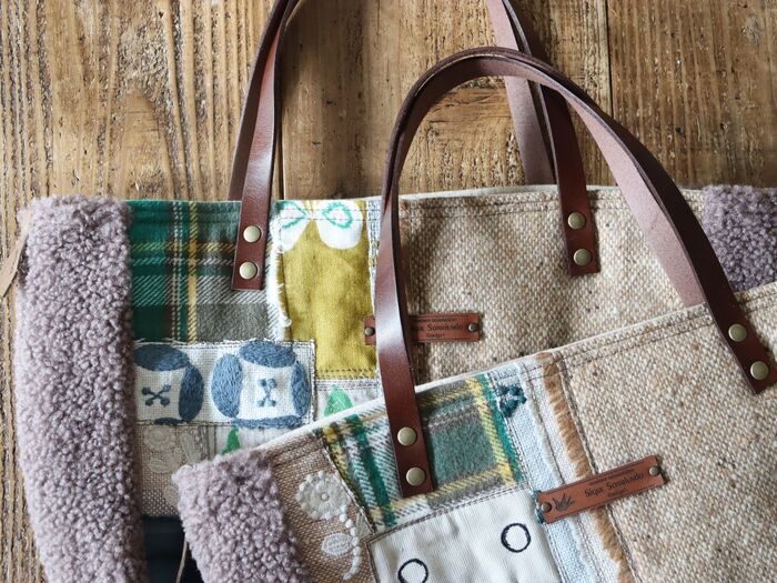 捨てられない「布のカケラ」。縫い方の概念を取っ払い、新たな命を吹きこんでみませんか?