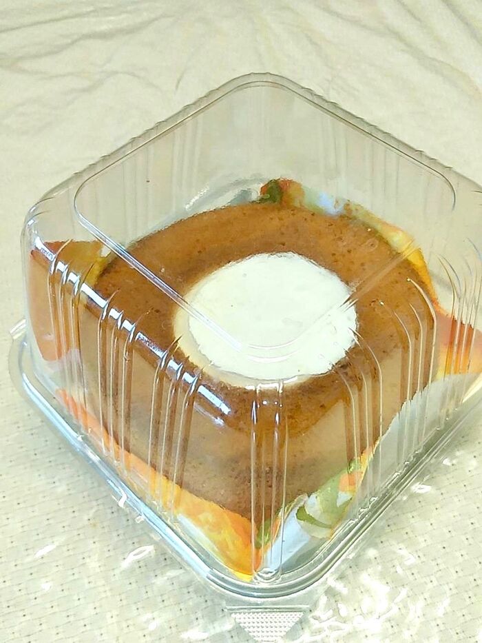 【10】シフォンケーキなどの保存