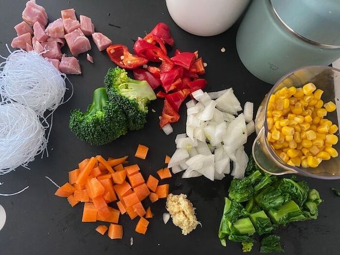 下準備(スープ)