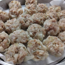 熱々のレンコン入り焼売は身体が温まる!