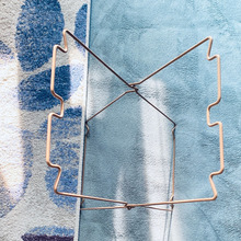 パジャマ入れに!ワイヤーダストラックが大活躍