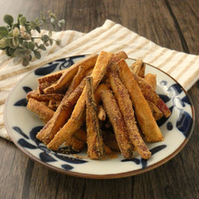 材料4つ!スティックポテトのきな粉がけ