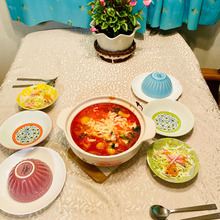 チキンとカラフル野菜のとろ〜りチーズのトマト鍋