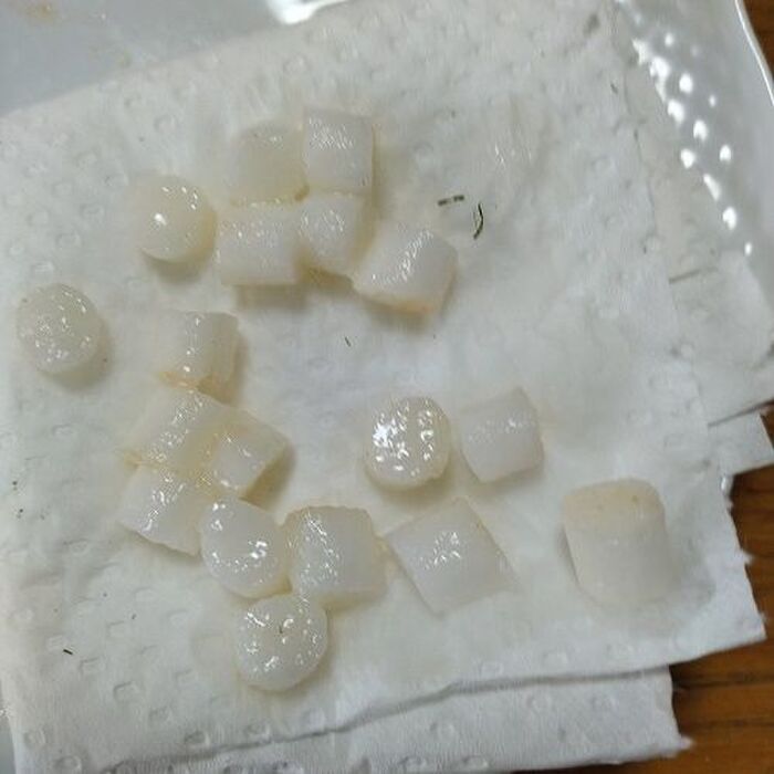 パプリカ、サツマイモ、長芋でオーナメント作成とシイタケの植木鉢