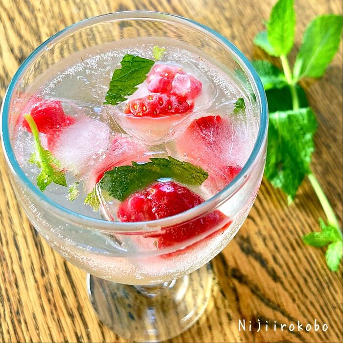 【パーティー】ドリンクをおしゃれに! 氷の作り方♪