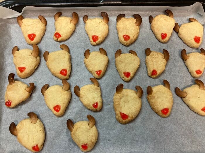 200度のオーブンで15分焼きました♪