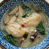 おだしでほっこり♪サムゲタン風スープ