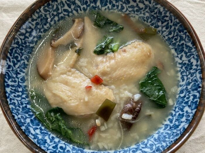 おだしでほっこり♪サムゲタン風スープ