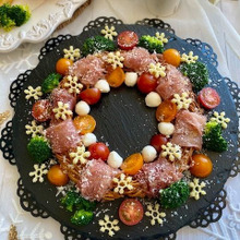 パリパリおいしい!スパゲッティリースでクリスマス