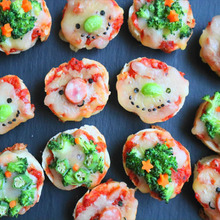 ホットプレートdeクリスマス ピザトースト