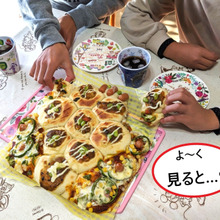 薄力粉でお手軽クリスマスバージョン☆パン