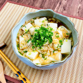 【たぬき豆腐】便利な野菜だし使用!
