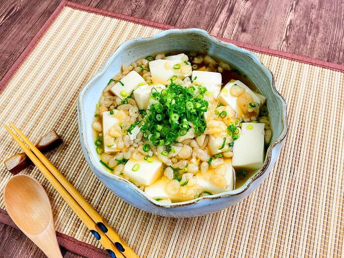 【たぬき豆腐】便利な野菜だし使用！