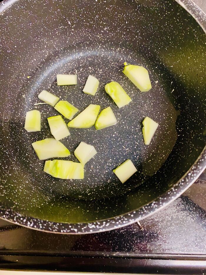 ブロッコリーのクリーム煮