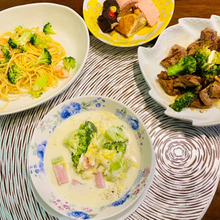 今が旬!ブロッコリーで一気に3レシピ・簡単で無駄なく♪美味しく〜