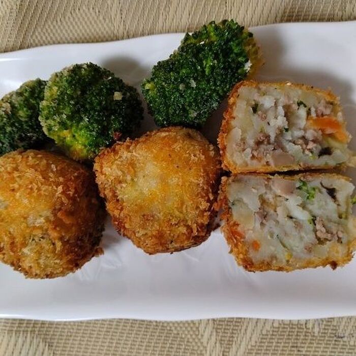 おせち料理の残りはコロッケに!