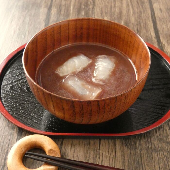 第3位『3分で完成!「ライスペーパーのおしるこ」』