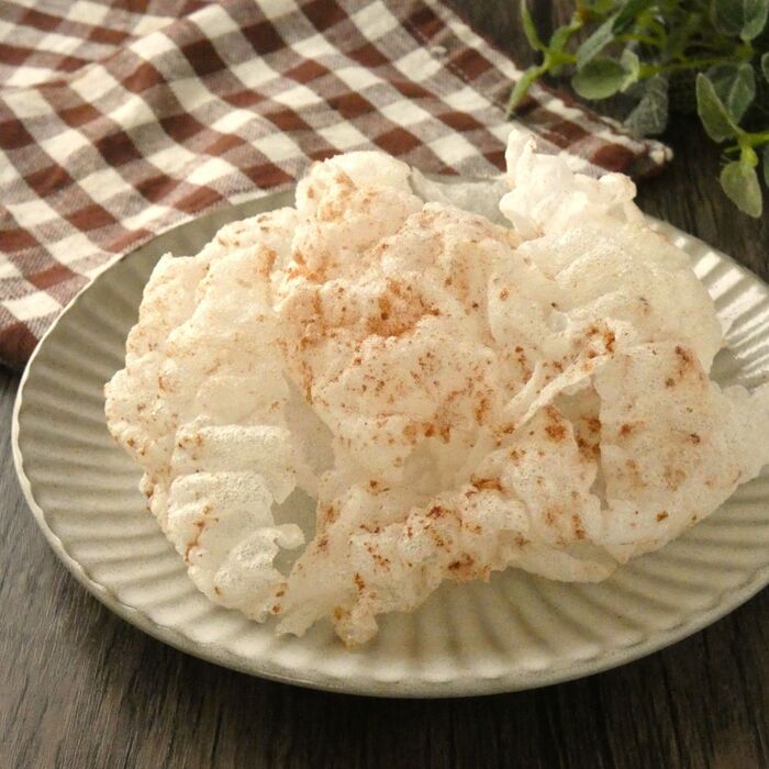 第1位『余ったライスペーパーでサクサクおやつ!「シナモンシュガーせんべい」』