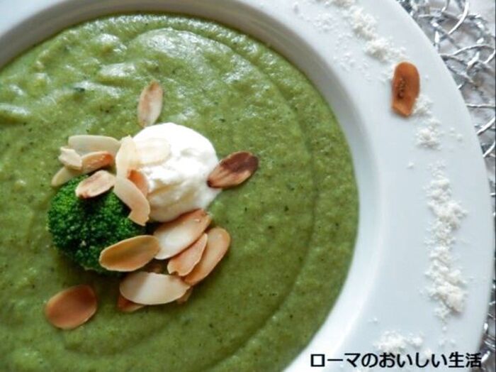 食べるスープ ブロッコリーのヴェッルタ―タ(ポタージュ風)