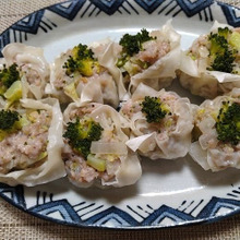 ブロッコリー入り焼売