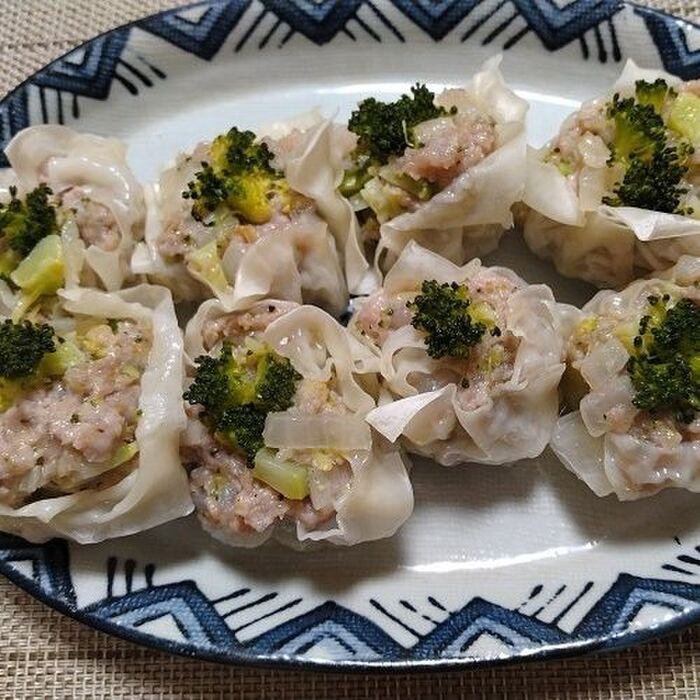 ブロッコリー入り焼売