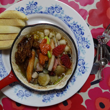 本日のお家dinner【ajillo estilo japonés】